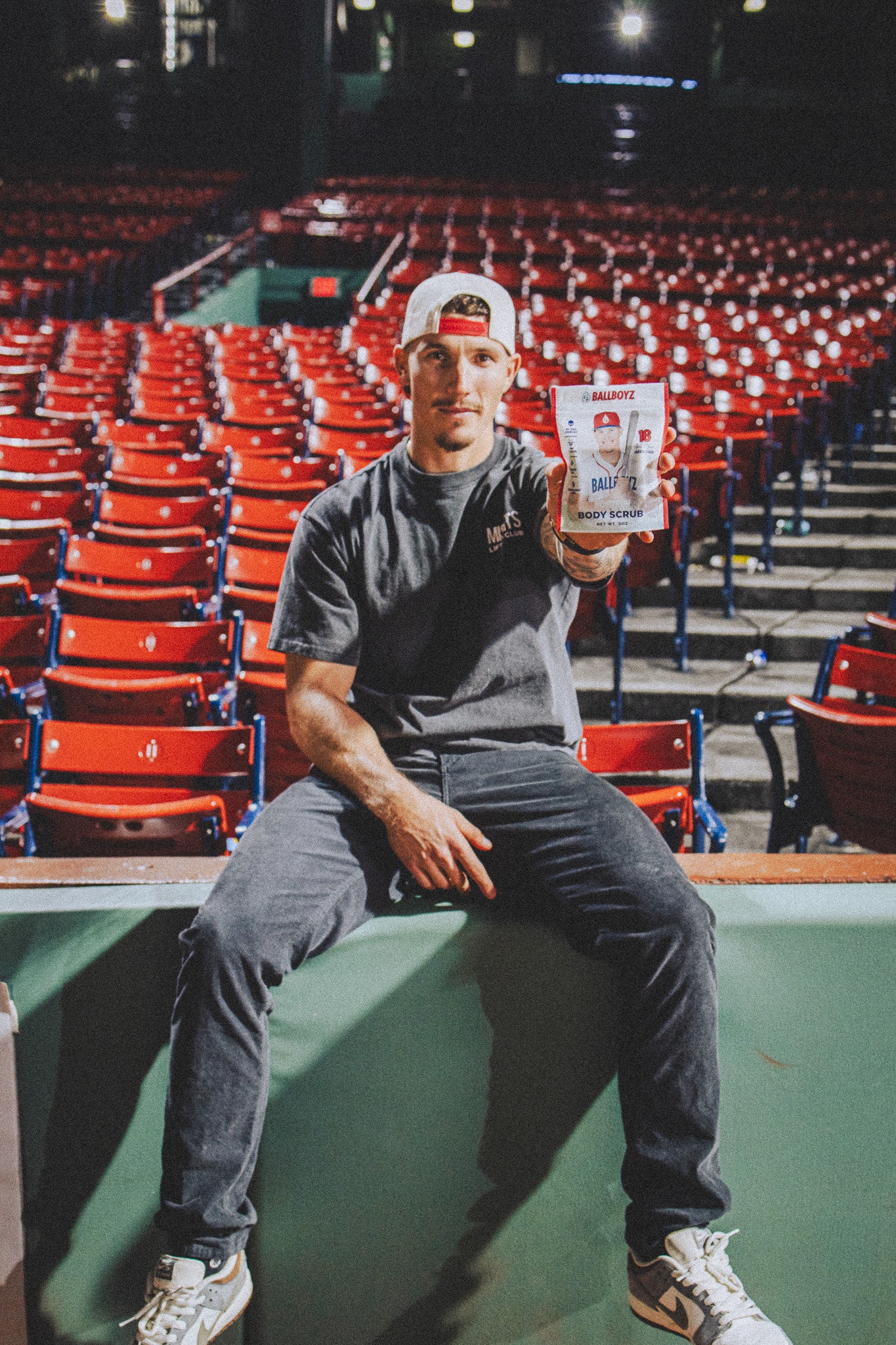 Jarren Duran Home Run Body Scrub (Light Acne)