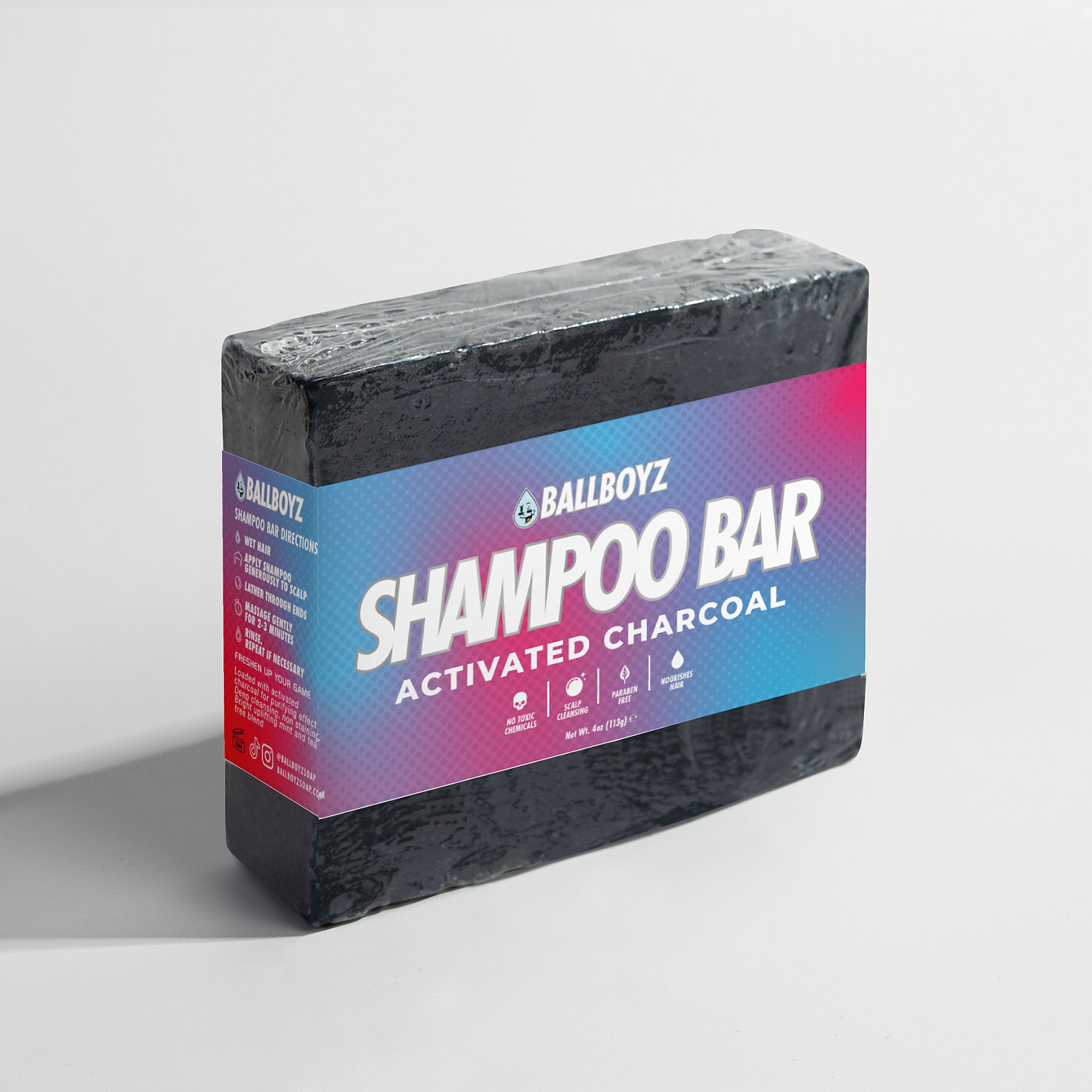 Ballboyz Charcoal Shampoo