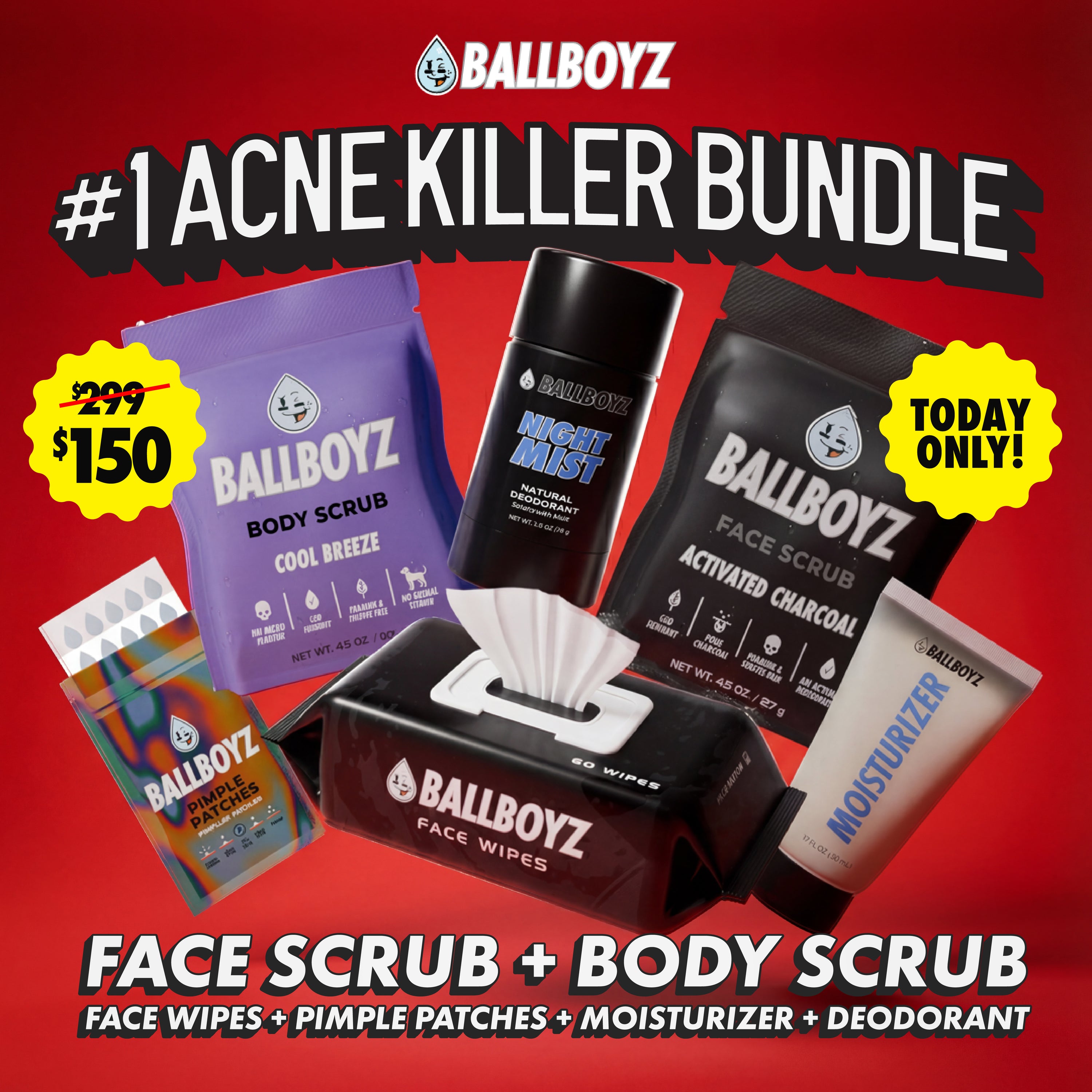 BOYZ ACNE KILLER BUNDLE