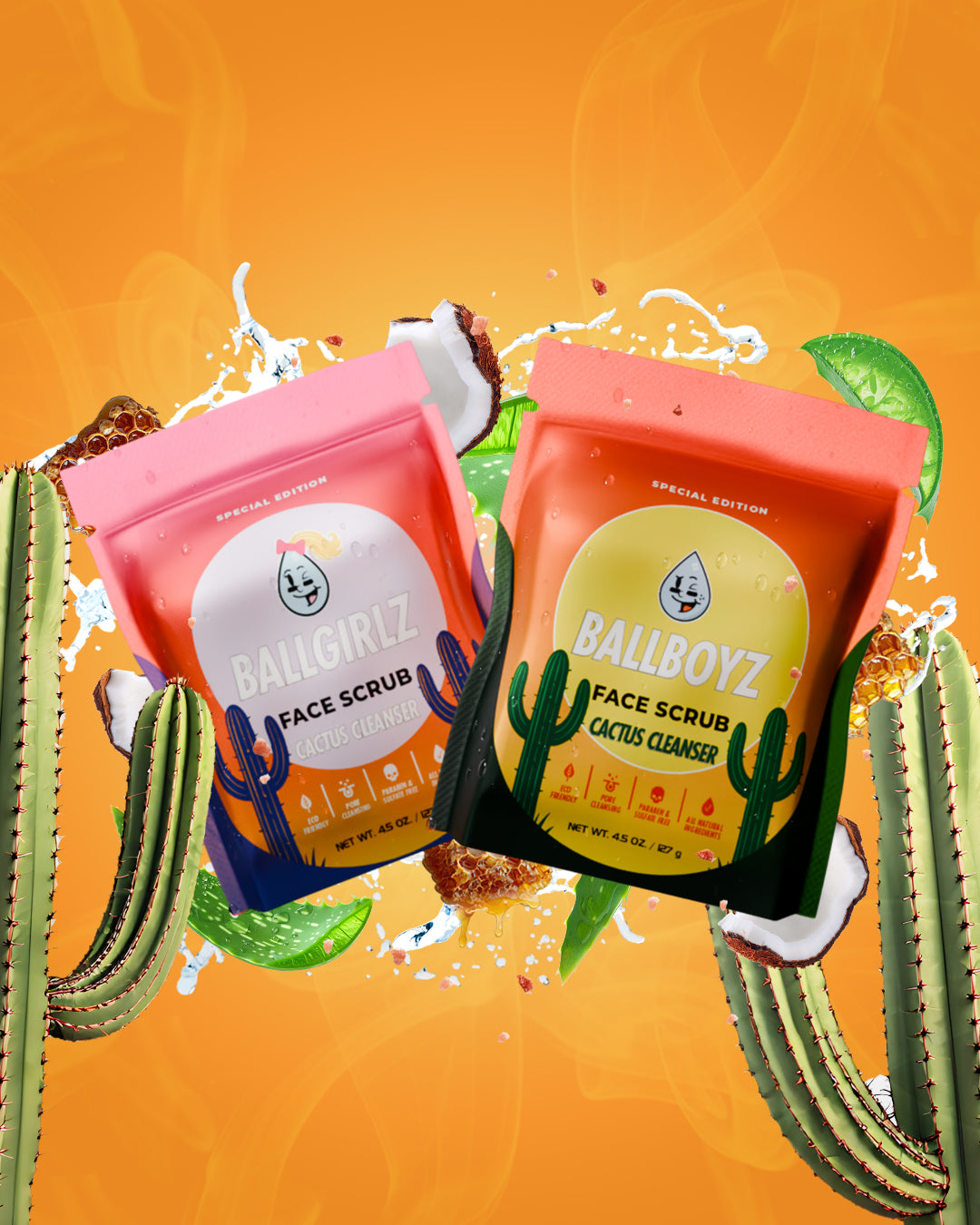 LIMITED EDITION Cactus Cleanser Face Scrub
