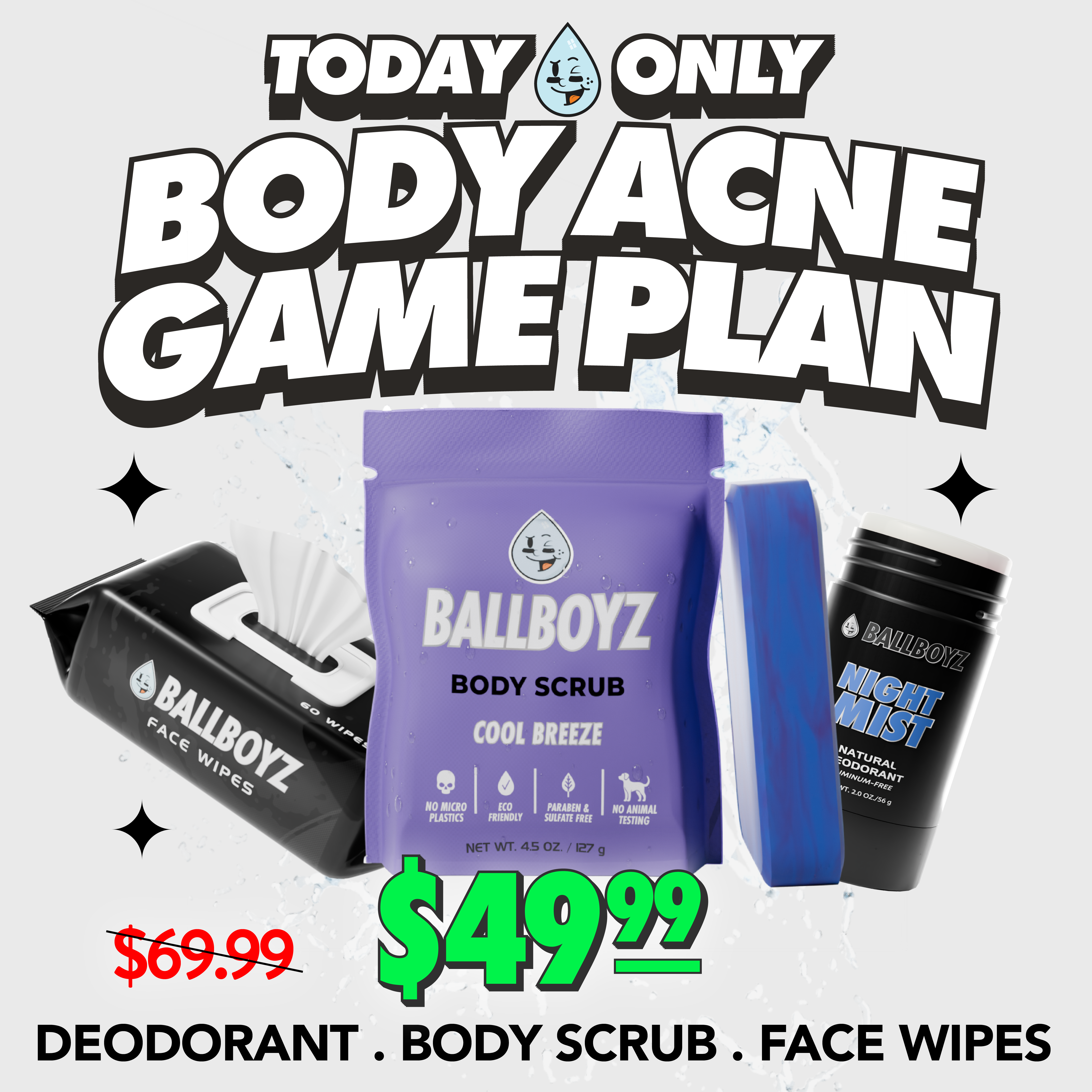 #Body Acne Gameplan