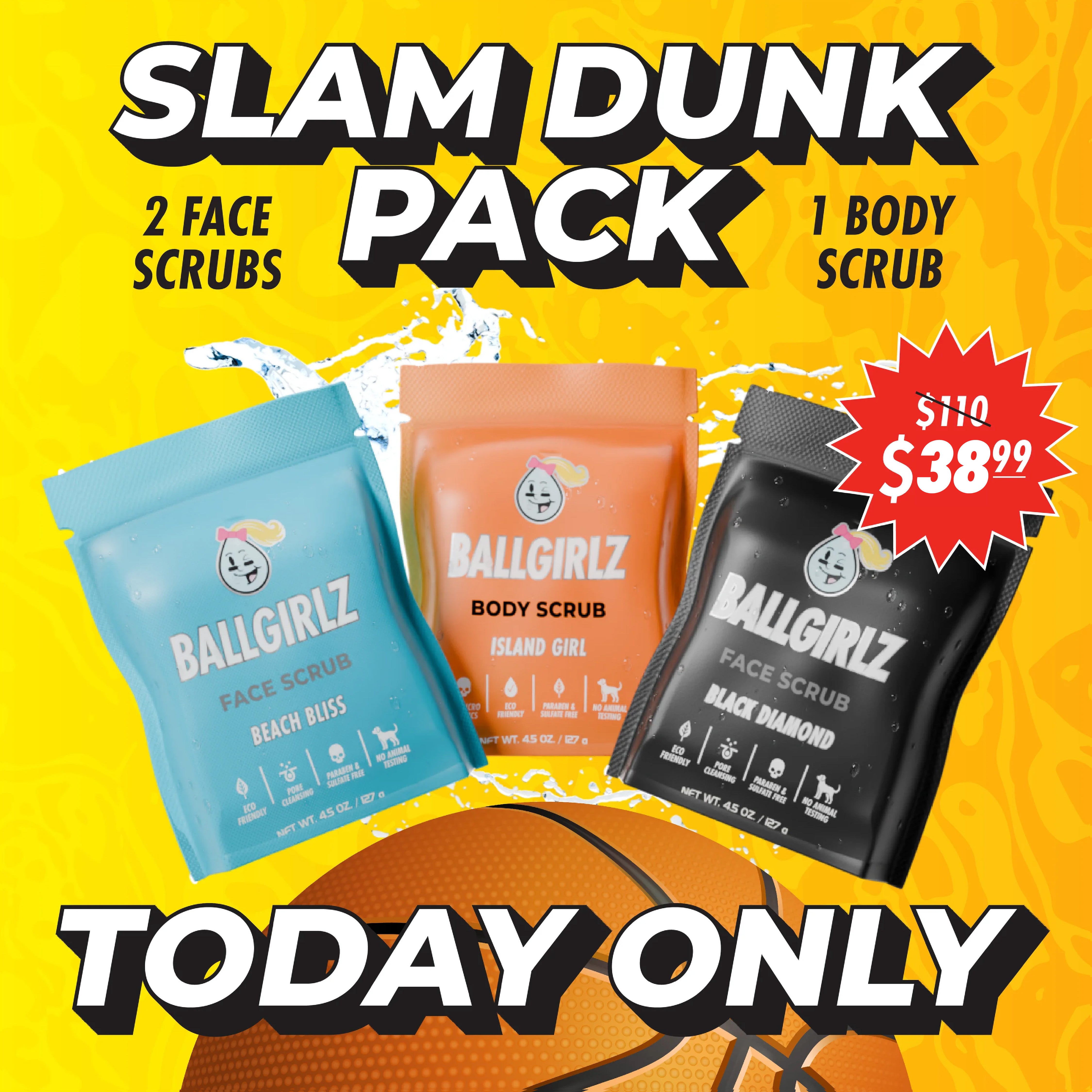 GIRLZ Limited Edition Slam Dunk Pack