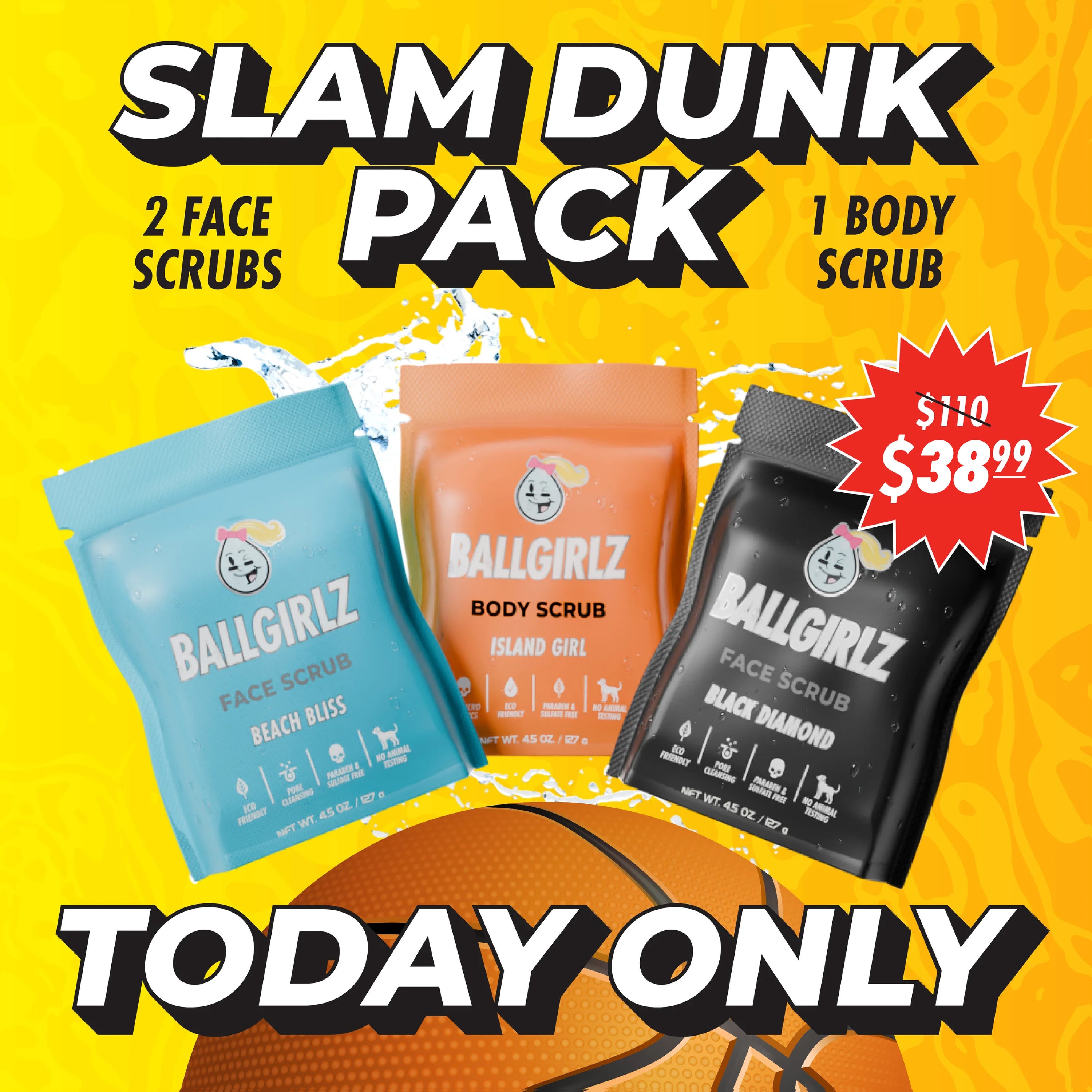 GIRLZ Limited Edition Slam Dunk Pack
