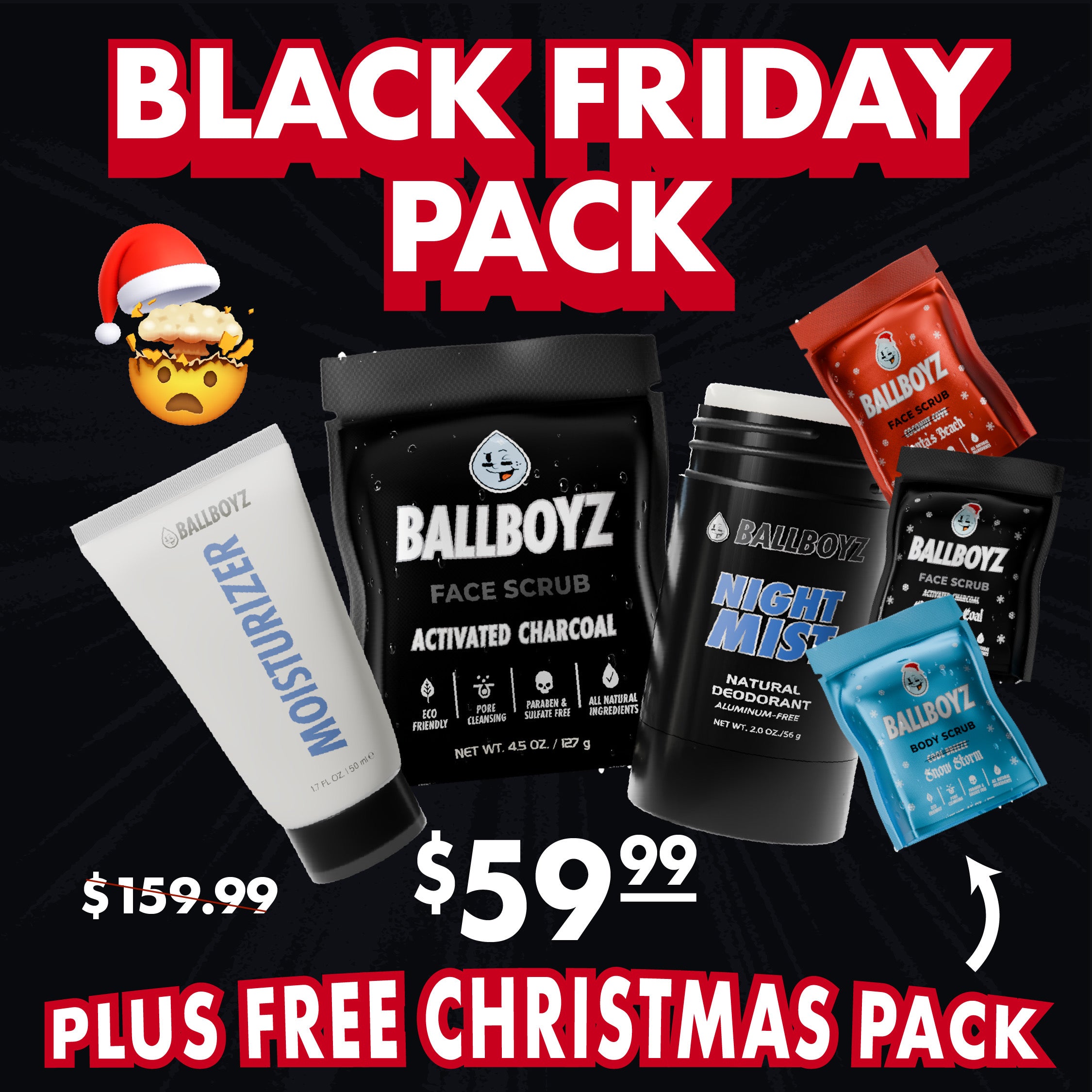 Boyz LIMITED EDITION Black Friday Pack + FREE Christmas Pack!