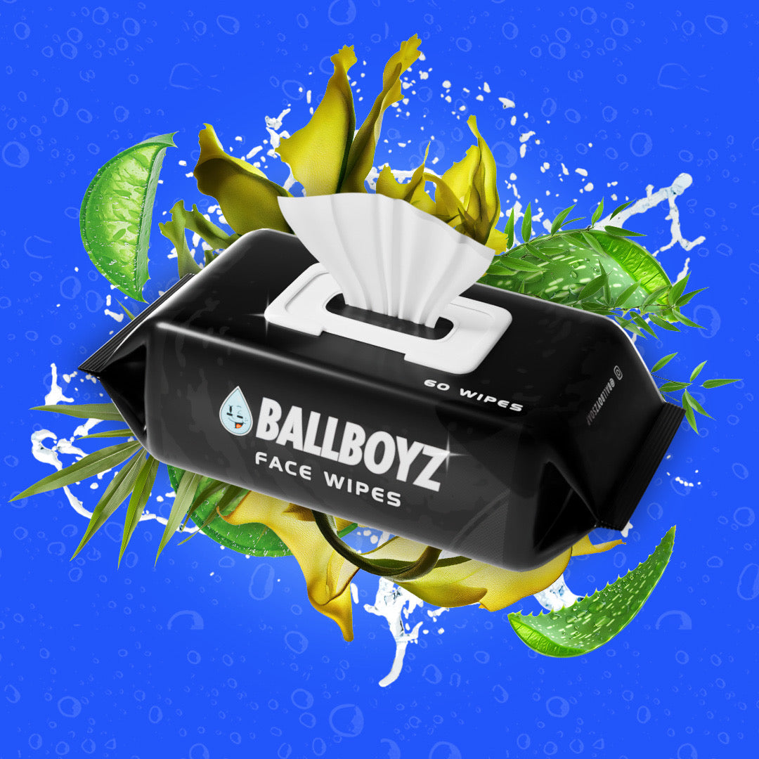 NEW Ballboyz Face Wipes