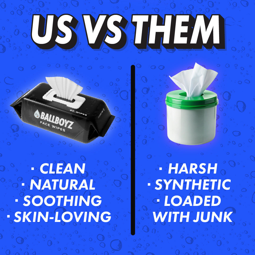 NEW Ballboyz Face Wipes
