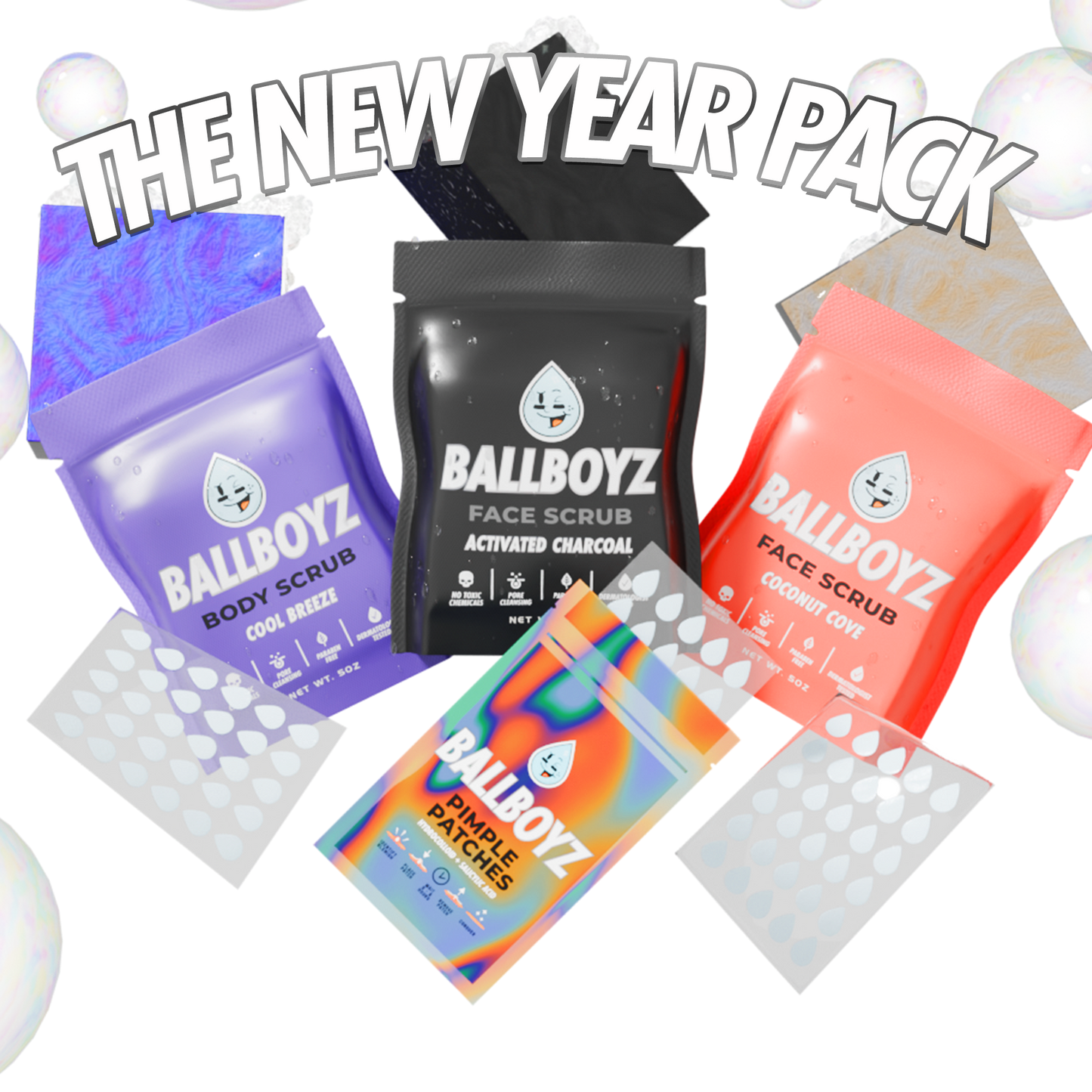 BOYZ New Year Pack + FREE Pimple Patches