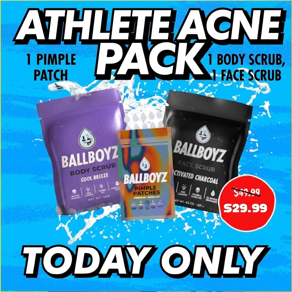 Boyz Athlete Acne Pack $29.99