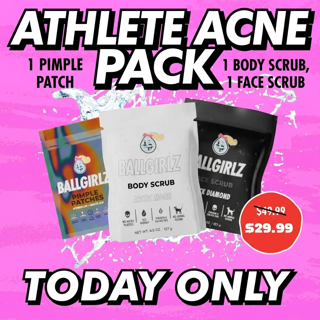 Girlz Athlete Acne Pack $29.99